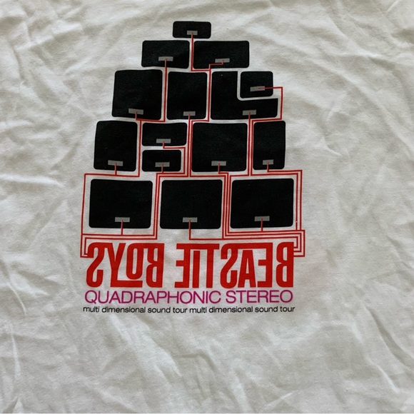 Vintage Beastie Boys 1995 Original Quadraphonic Stereo Tour Teeshirt - Picture 6 of 11